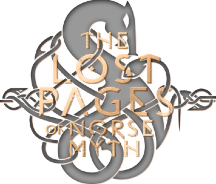 Bức họa trang bìa miêu tả câu chuyện thần thoại Bắc Âu bí ẩn