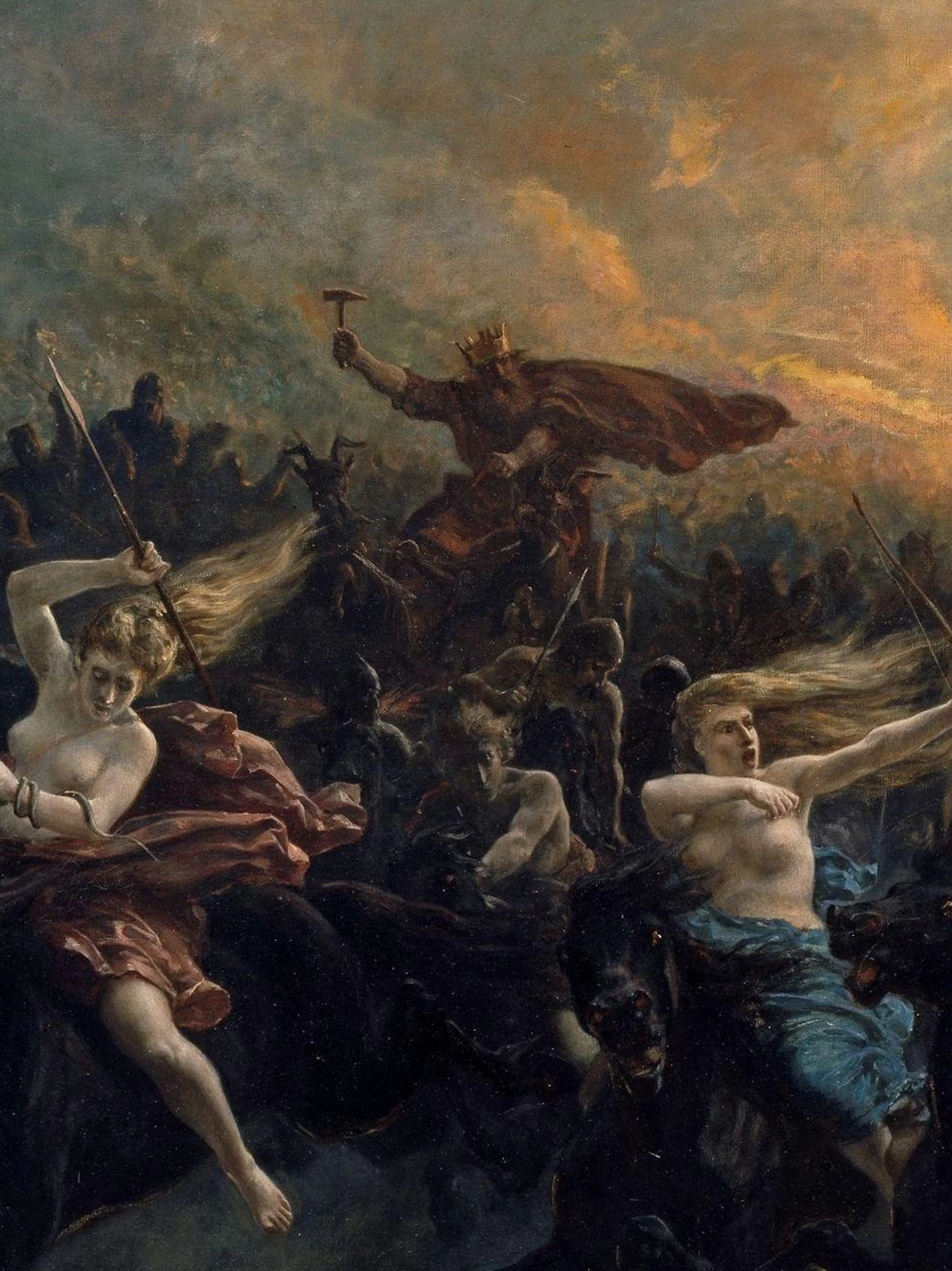 Cảnh tượng cuộc chiến khốc liệt của các vị thần mang đậm chất sử thi hùng tráng