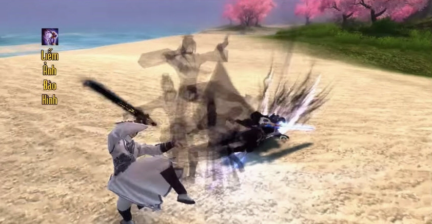 Hình ảnh ảo ảnh xuất chiêu đẹp mắt trong trận đấu