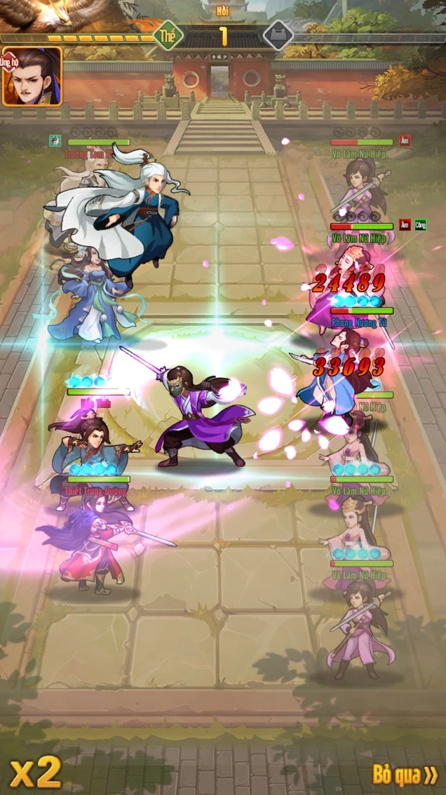 Hình ảnh các đệ tử ưu tú của môn phái