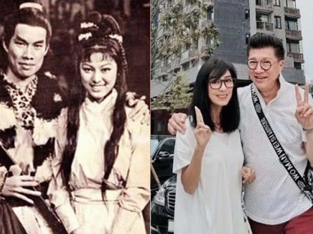 Hình ảnh diễn viên thủ vai Quách Tĩnh và Hoàng Dung trong phim chuyển thể kinh điển