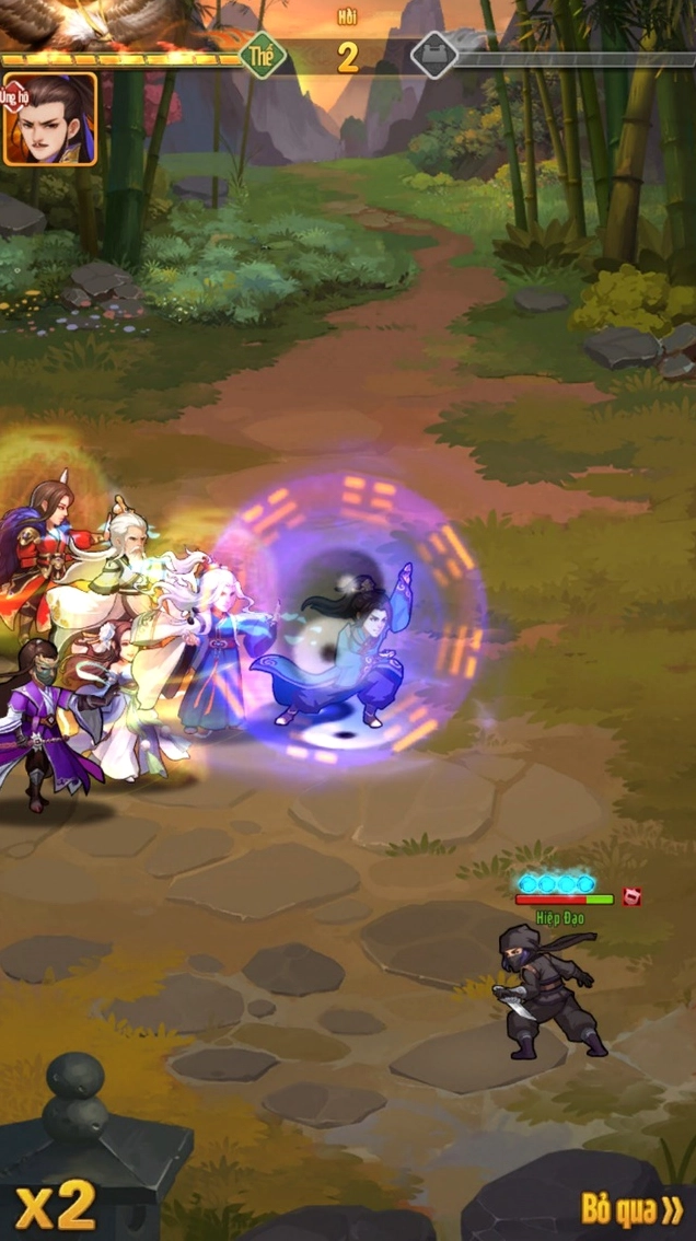 Hình ảnh minh họa các cao thủ trong giới tu chân tranh tài