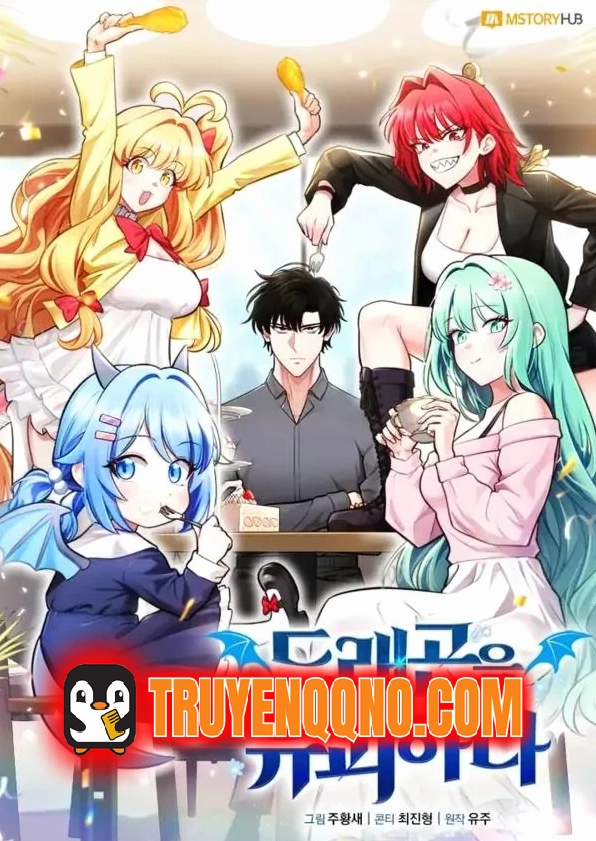 Hình ảnh minh họa nhân vật chính trong bộ truyện Bắt đầu làm bảo mẫu cho rồng