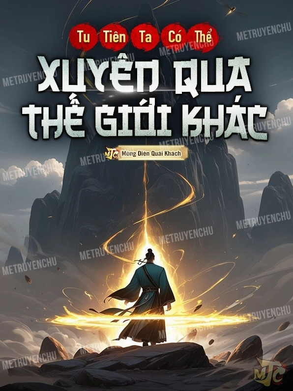 Hình ảnh một tu sĩ xuyên qua không gian tĩnh mịch với ánh sáng huyền ảo