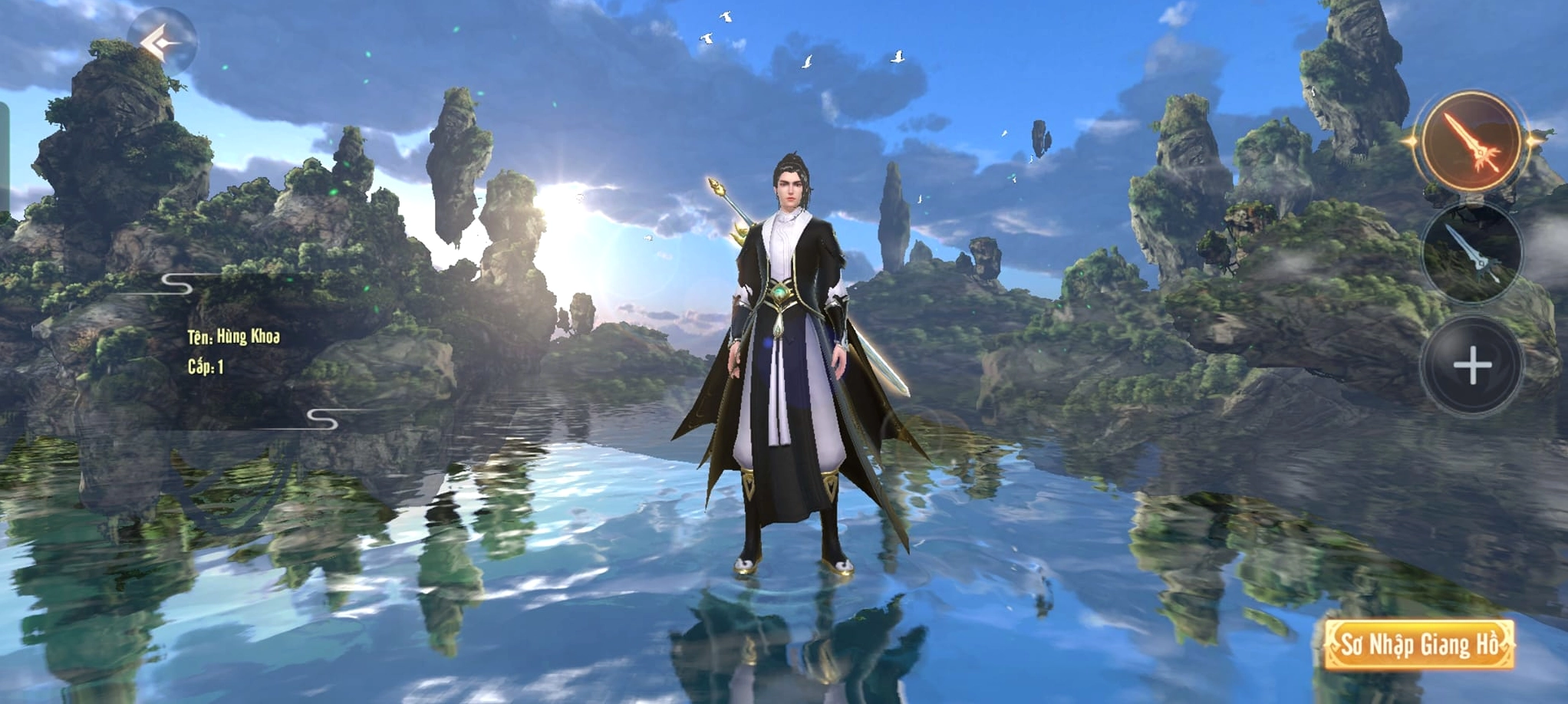 Hình ảnh tặng giftcode hấp dẫn của tựa game Kiếm vương chi vương