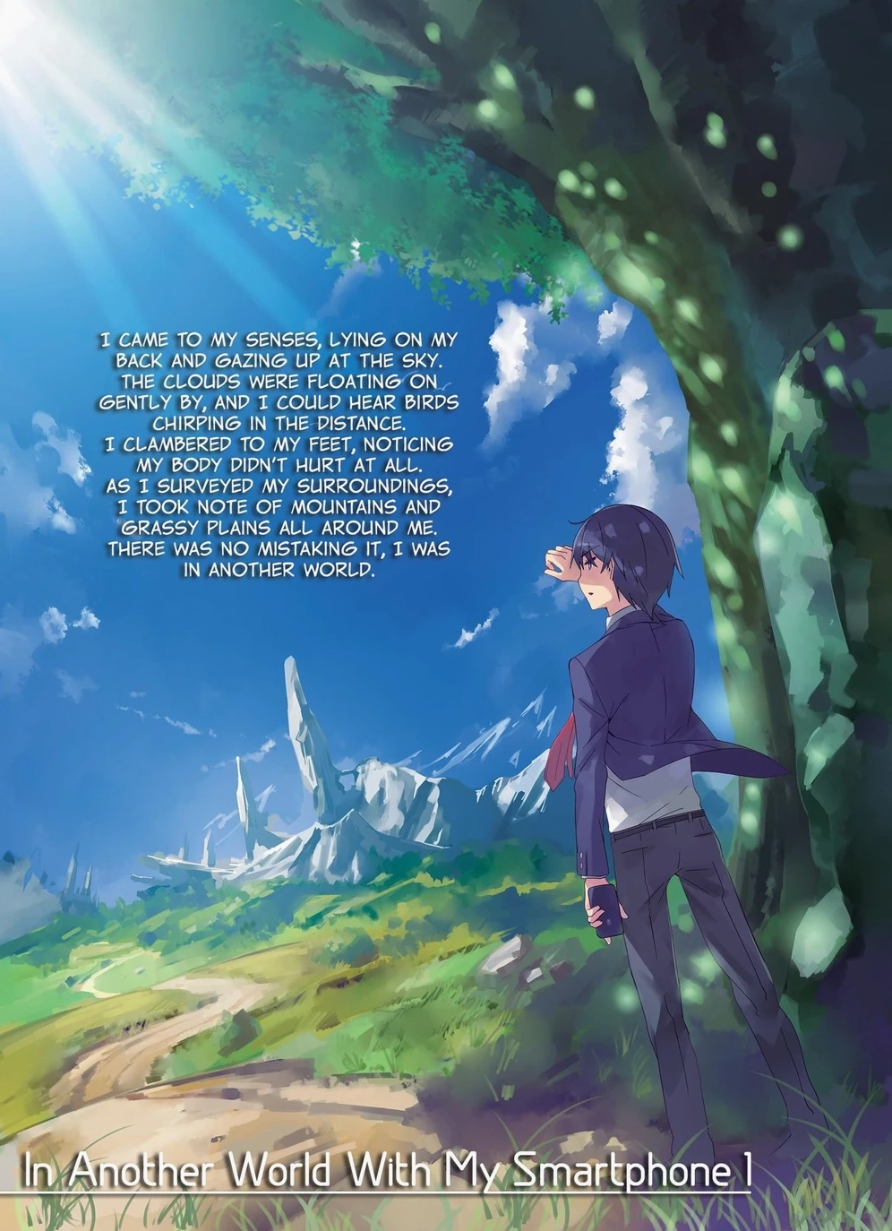 Hình ảnh Touya nhận được tiếng gọi từ thế giới khác và bắt đầu hành trình