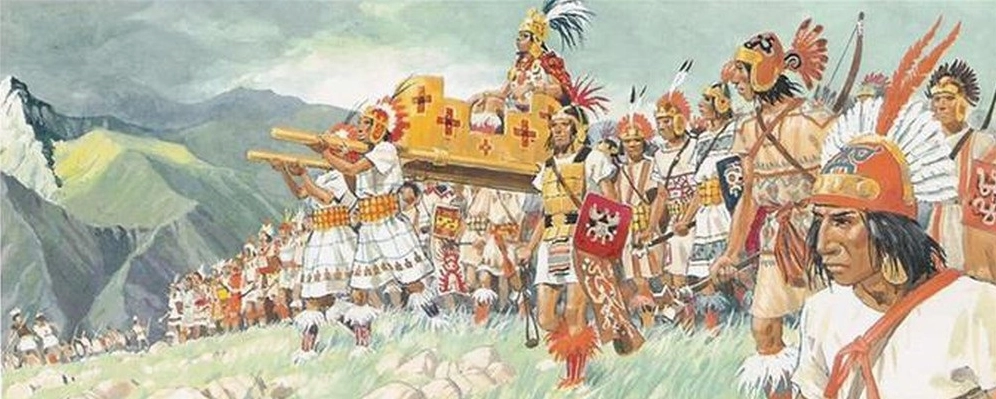 Hình minh họa tái hiện các vị thần tối cao trong hệ thống thần thoại Inca cổ đại