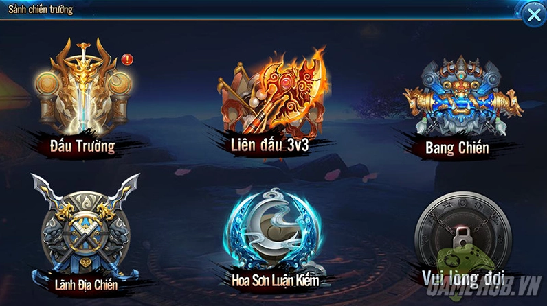 Hoạt động đông người chơi tụ tập vô cùng náo nhiệt