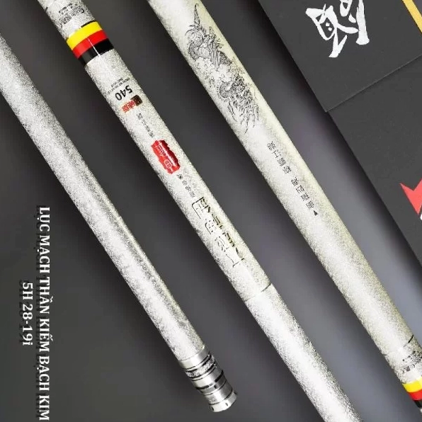 Khớp nối chắc chắn của dòng cần Guide Lục Mạch Thần Kiếm 5H 28i bản bạc