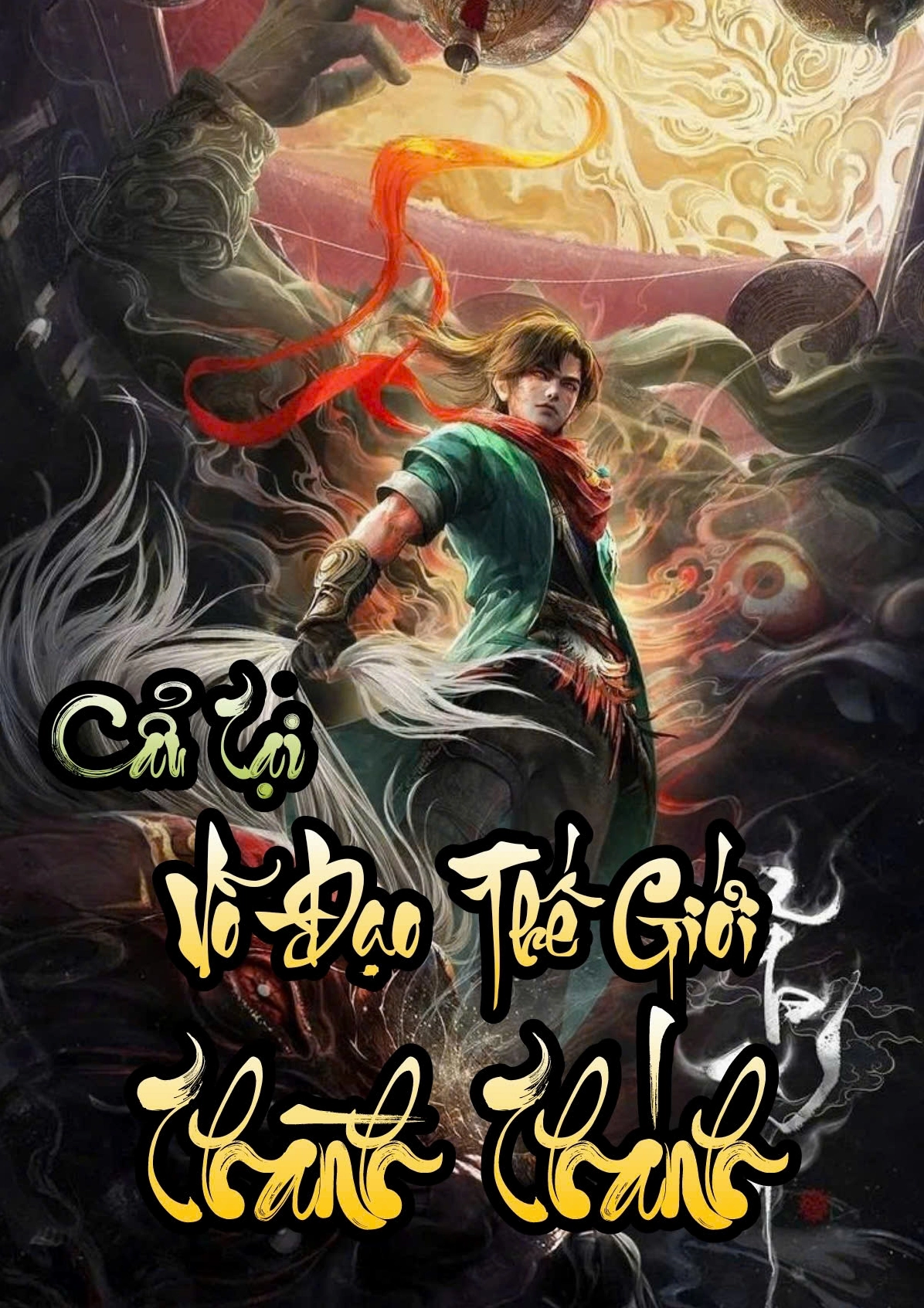 Khung cảnh thế giới võ đạo tu tiên rộng lớn và kỳ bí