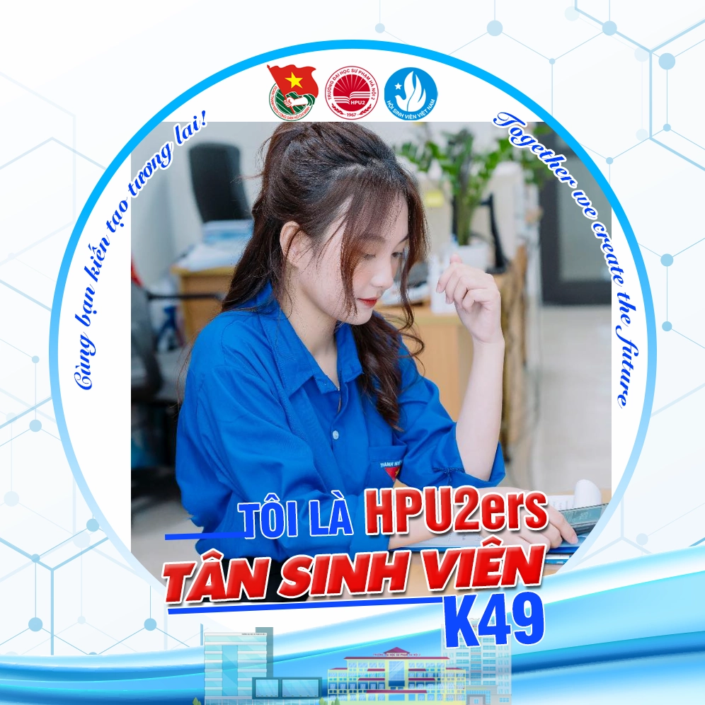 Khung hình mẫu dùng để thay ảnh đại diện nhằm mục đích chào mừng khóa 49