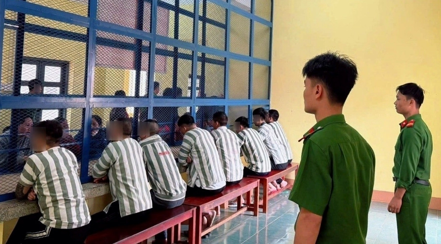 Minh họa cuộc hội ngộ của các nhân vật trong truyện