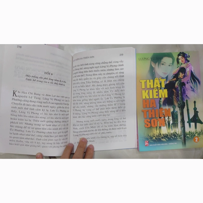 Một ấn bản khác của bộ tiểu thuyết kinh điển Thất kiếm hạ Thiên Sơn