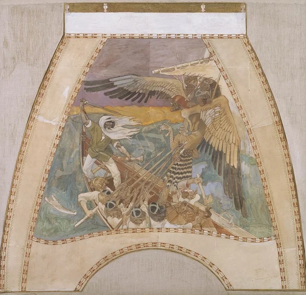 Một khung cảnh đậm chất sử thi qua lăng kính hội họa đầy sắc nét