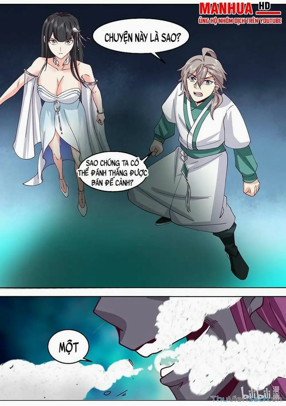 Một phân cảnh chiến đấu rực lửa thể hiện sức mạnh lôi đình của nhân vật chính