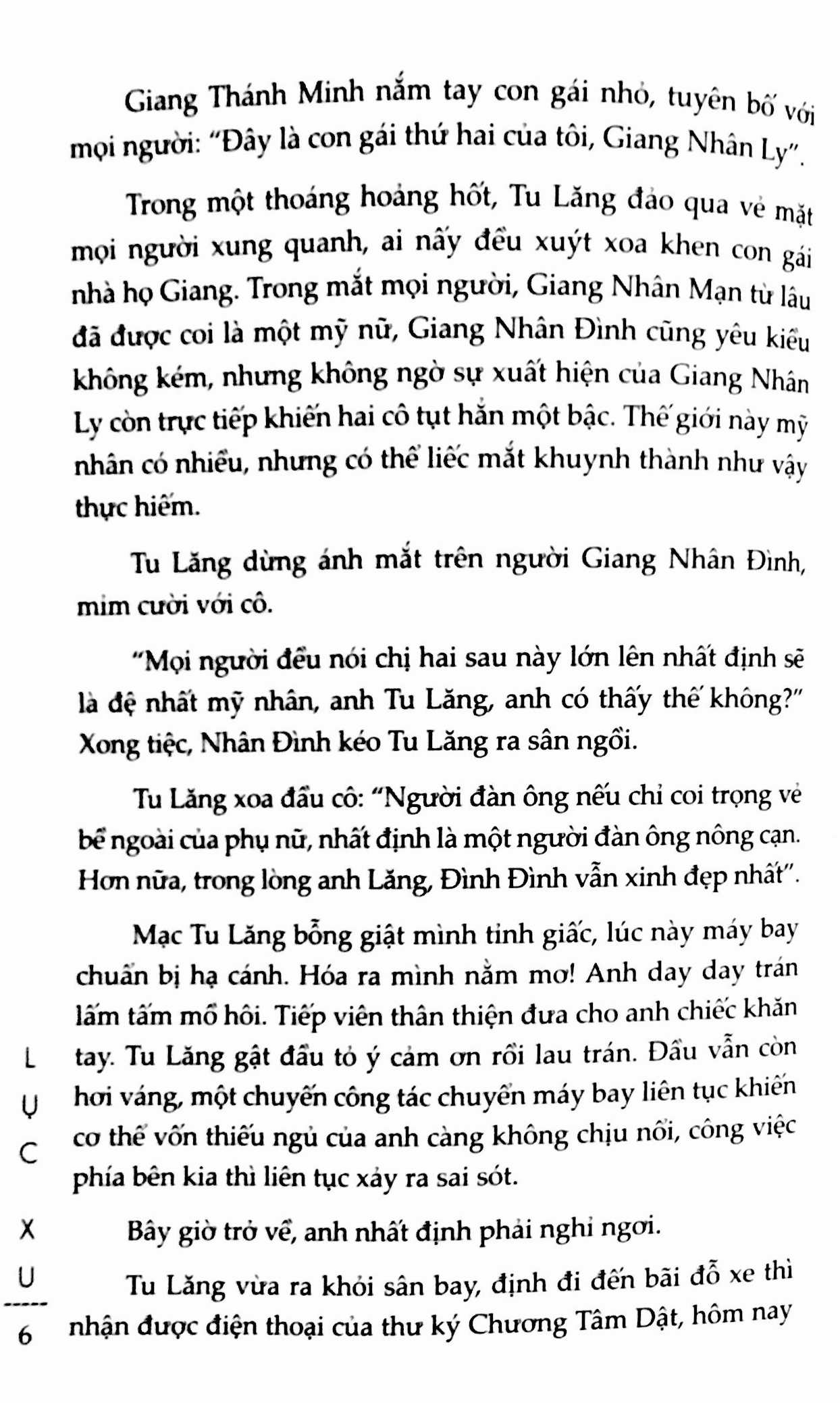 Một trang sách bên trong tiểu thuyết Ai hiểu được lòng em