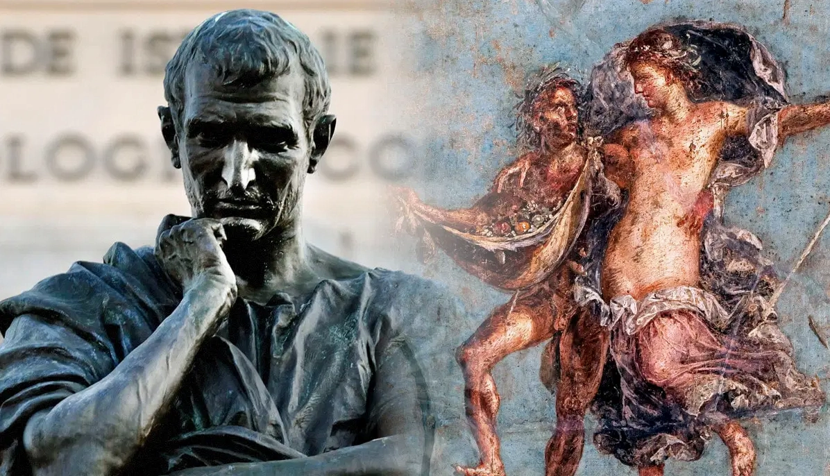 Những bức bích họa và bức tượng của Ovid miêu tả thần thoại Hy Lạp