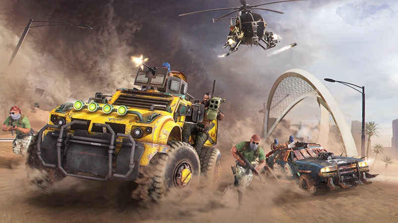 Phân cảnh chiến đấu rực lửa giữa các thế lực thần thánh