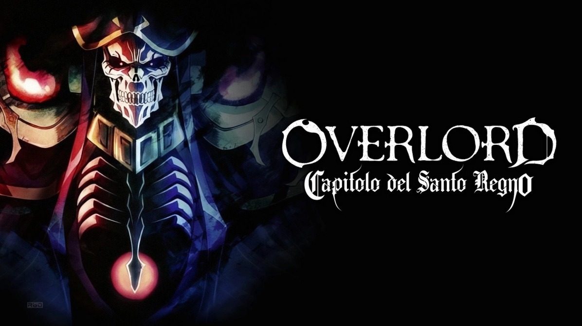 Poster phim OVERLORD Thánh Quốc với hình ảnh quyền lực của ma vương