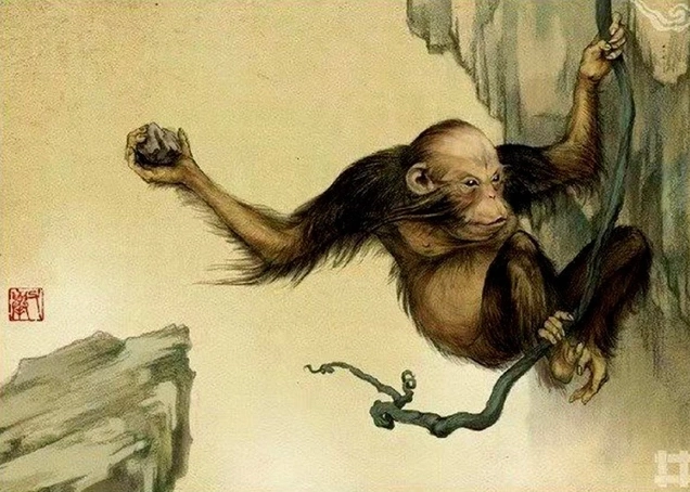 Sinh vật hình khỉ kỳ lạ với nét vẽ chân thực mang đậm dấu ấn viễn tưởng