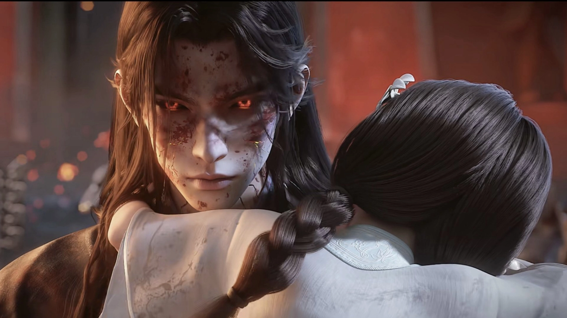 Tạo hình nhân vật chính đầy khí chất mạnh mẽ giữa bối cảnh hoang tàn