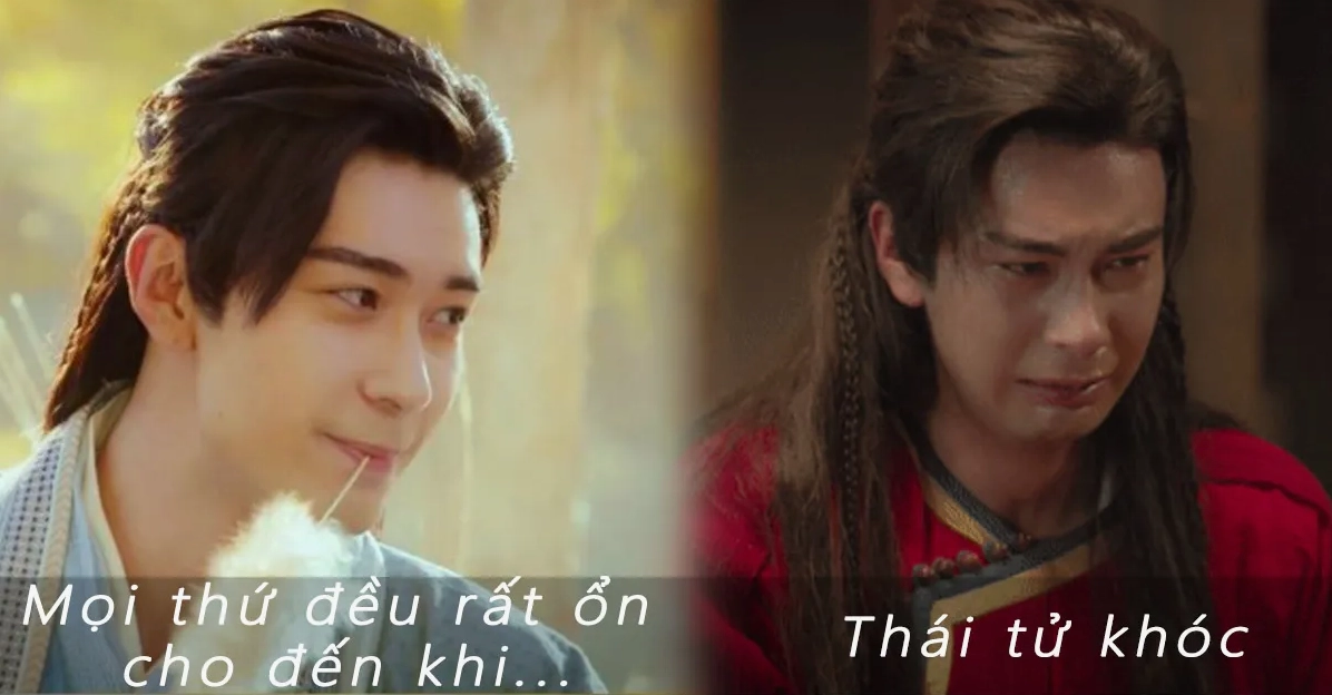 Thái tử Lý Thừa Ngân với ánh mắt u buồn và những giọt nước mắt đầy ám ảnh