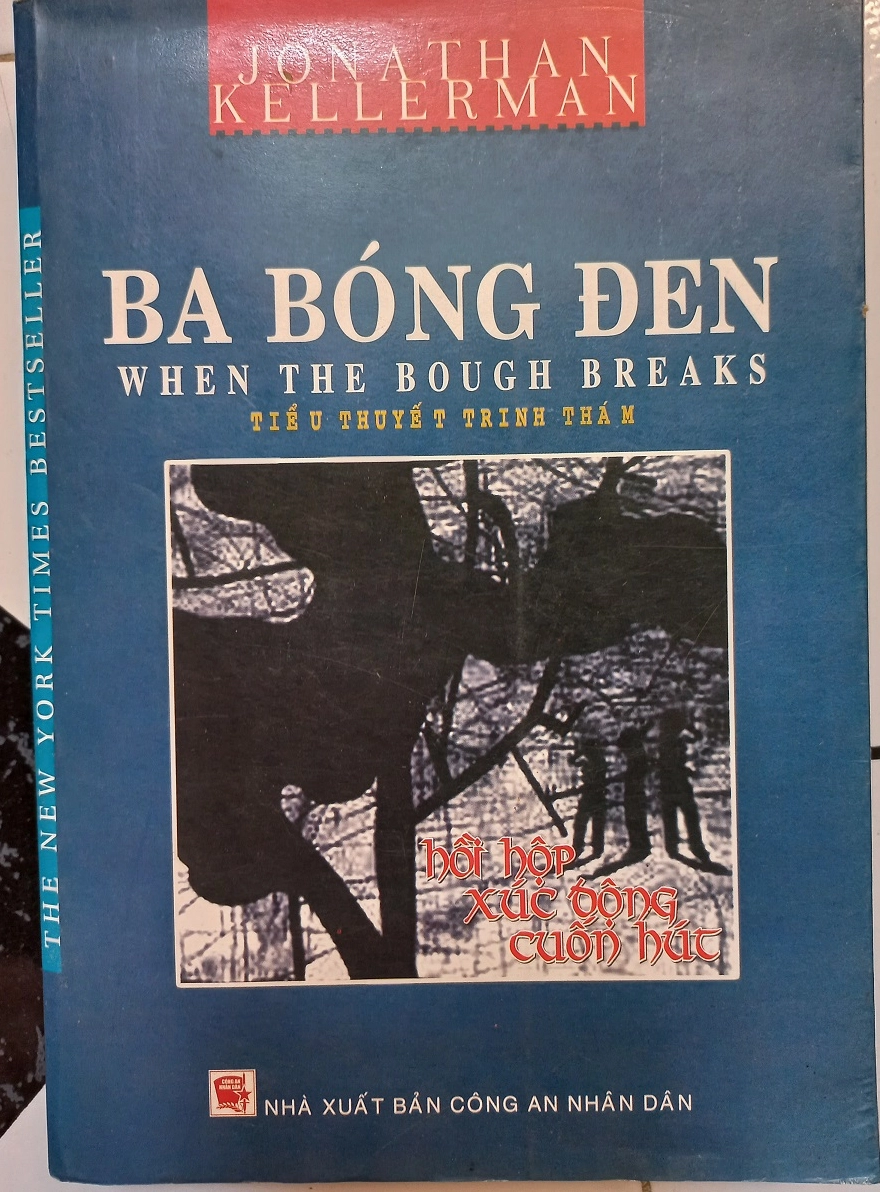 Trang bìa minh họa những góc khuất tăm tối và bí ẩn Ba Bóng Đen