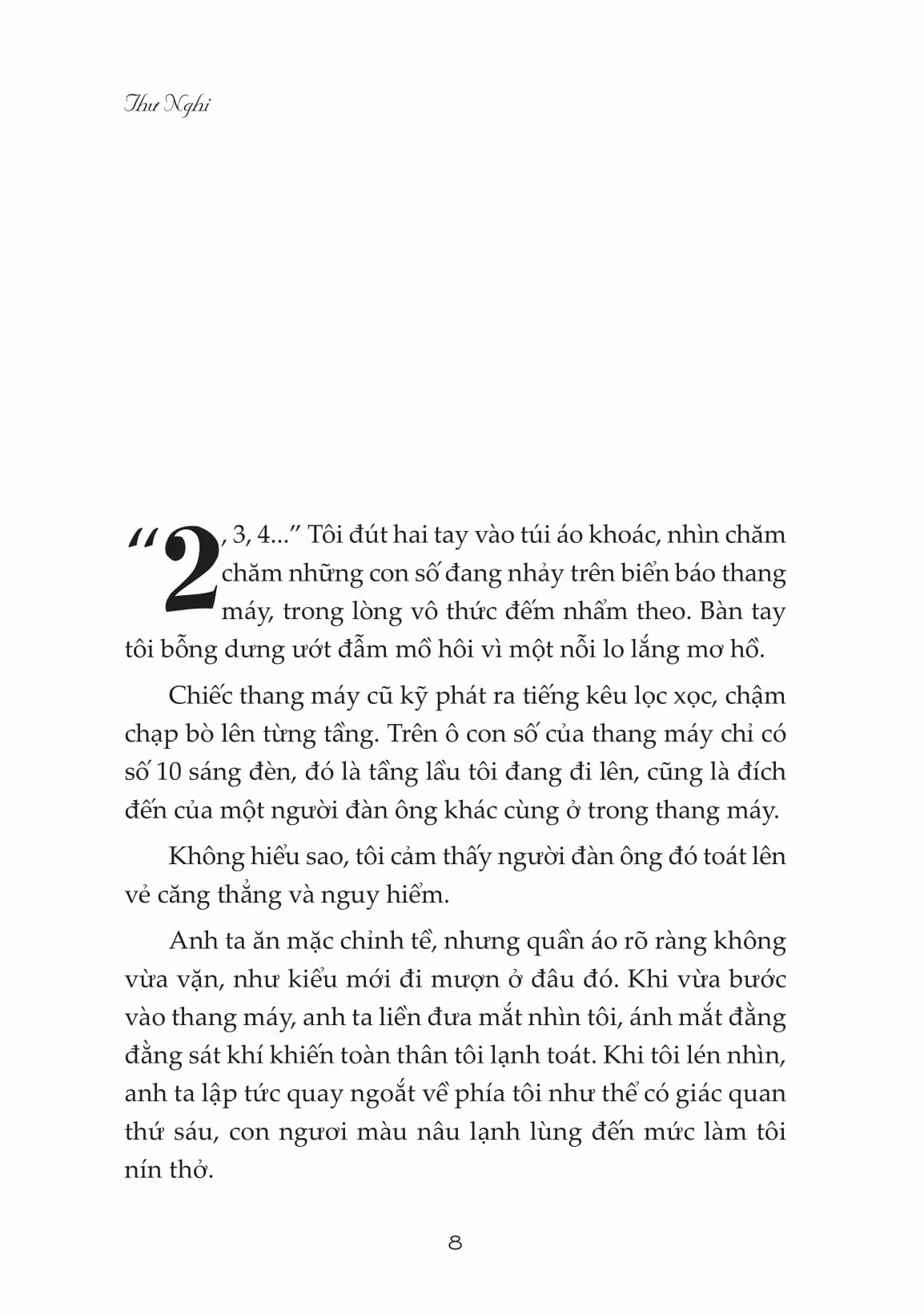 Trang sách in đậm những dòng chữ đầy cảm xúc của Thư Nghi