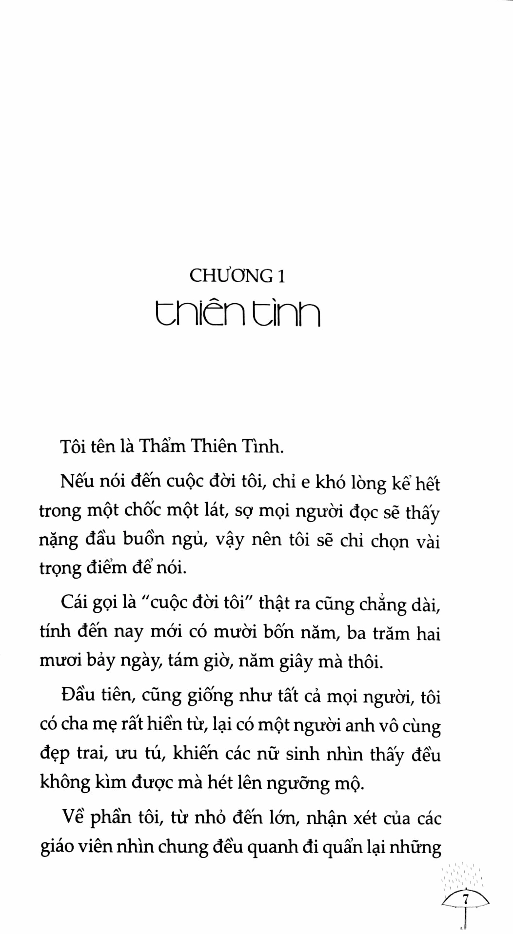 Trang sách Thất tịch không mưa với những dòng chữ đong đầy nỗi nhớ