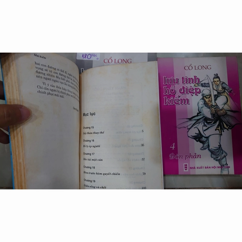 Trọn bộ truyện Lưu tinh hồ điệp kiếm bản dịch của Cao Tự Thanh