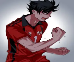 Ảnh Kuroo ấn tượng khắc họa thần thái đội trưởng Nekoma