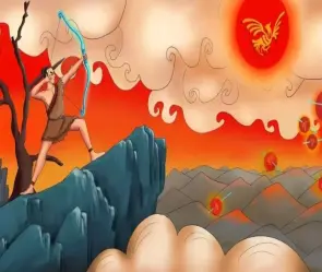 Tóm tắt truyện Hậu Nghệ bắn mặt trời - Huyền thoại anh hùng