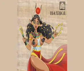 Tóm tắt truyện thần Hathor - Sức mạnh và sắc đẹp Ai Cập
