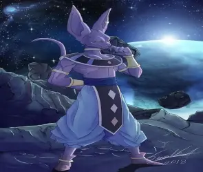 Ảnh Beerus thần hủy diệt cực ngầu trong Dragon Ball Super