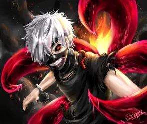 Ảnh Ken Kaneki đẹp bí ẩn và cuốn hút trong Tokyo Ghoul