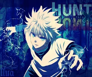 Ảnh Killua ngầu lạnh lùng đẹp đầy thần thái và cá tính mạnh