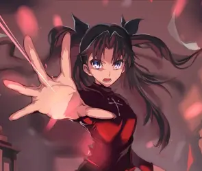 Ảnh Tohsaka xinh đẹp đầy quyến rũ trong Fate Stay Night
