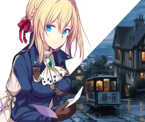 Bộ ảnh Violet Evergarden đẹp buồn khiến fan rưng rưng
