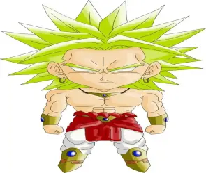 Hình ảnh chibi Broly độc đáo khiến cộng đồng mê mẩn