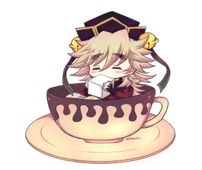 Ảnh chibi Doma siêu dễ thương cho fan Demon Slayer