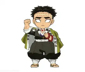 Tổng hợp hình ảnh Gyomei Himejima chibi độc đáo và sáng tạo