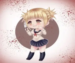 Full Bộ Ảnh Chibi Himiko Toga 2025 Siêu Hiếm Đẹp