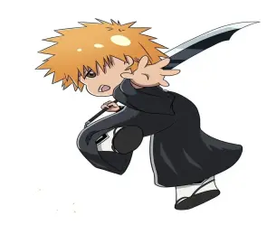 Ảnh chibi Ichigo Kurosaki cực dễ thương đầy sáng tạo