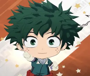 Khám phá bộ sưu tập ảnh chibi Izuku Midoriya Deku dễ thương