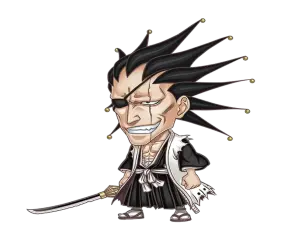 Khám phá ảnh chibi Kenpachi Zaraki đầy cá tính và sáng tạo
