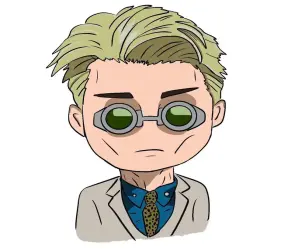 Ảnh chibi Kento Nanami đẹp nhất cho fan Jujutsu Kaisen