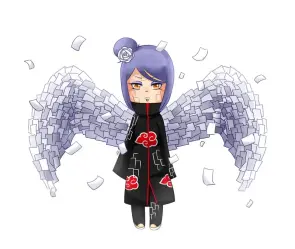 Xem ngay ảnh chibi Konan cực dễ thương và đầy sáng tạo