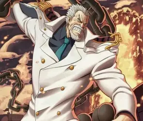 Hình ảnh Monkey D. Garp từ manga đến anime đầy ấn tượng