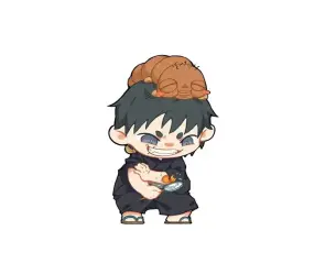 Bộ ảnh chibi Toji Fushiguro cực dễ thương cho fan anime