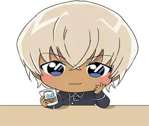 Ảnh chibi Tooru Amuro đẹp và dễ thương dành cho fan anime